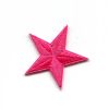 Aufbügler großer Stern - pink