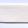 Gurtband uni 38mm - Weiss