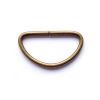 D-Ring schmal 3,8cm - Bronze