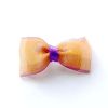 Organza Schleife 31mm - orange