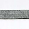 Schrägband Viskosejersey 20mm - Grau Melange
