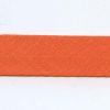 Schrägband 20mm uni - 343 - Orange