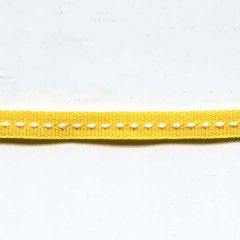 Webband Striche 6mm - Gelb