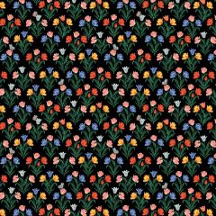 Curio Tulips - Black