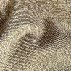 Essex Yarn Dyed Metallic - Camel/Gold