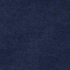 Flanell Melange - Jeansblau