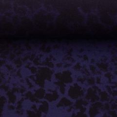 French Terry Deep Water Th. Berger - Dunkelblau