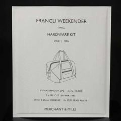 Merchant & Mills Schnitt - Francli Weekender Hardware Kit - Small - Sand
