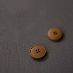 Merchant & Mills Hemp Button 15mm - Stanley Tan