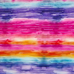 Jersey Aqua Rainbow - Pink