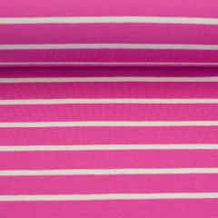 Jersey Nice Stripe - Flamingo