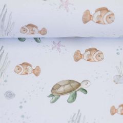 Jersey Schildkröte - Weiß/Grün