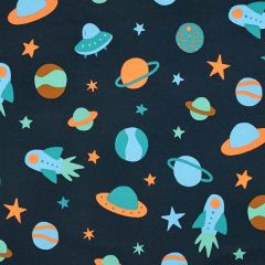 Jersey Space Trip - Dunkelblau