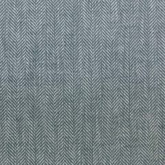 Fischgrät Leinen Baumwolle - Petrol