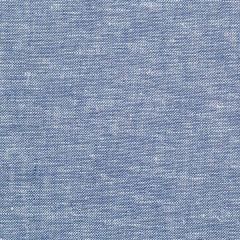 Leinen Baumwolle Uni - Hellblau