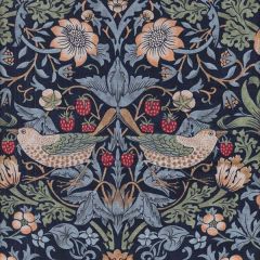Morris Big Strawberry Thief - Dunkelblau