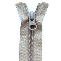 YKK Reißverschluss teilbar, Kunststoffspirale Natulon® - Beige - 55cm