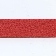 Schrägband 20mm uni - 465 - Rot