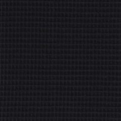 Waffelpiqué - Schwarz