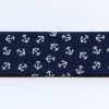 Schrägband 30mm Anker - Blau