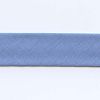 Schrägband 20mm uni - 550 - Himmelblau