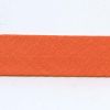 Schrägband 20mm uni - 343 - Orange