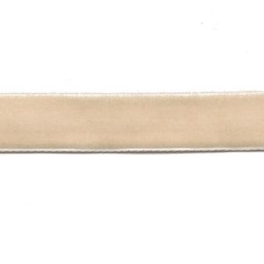 Samtband 13mm - Beige