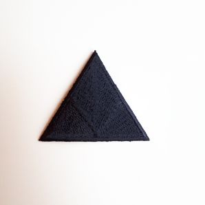 Aufbügler kleines Dreieck - marine