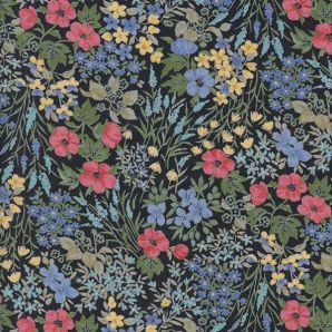 Batist Bloom Garden - Schwarz