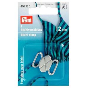 Bikiniverschluss 12mm - Silber