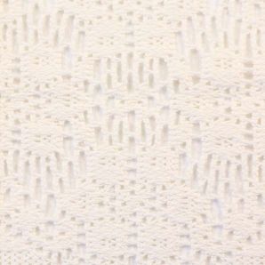 Baumwoll Stickerei Boho Lace - Cremeweiß