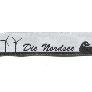 Webband Nordsee 16mm - Weiss