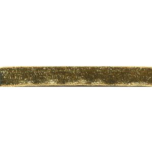 Webband Gold Glitzer 12mm