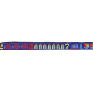 Webband Zahlen 14mm - Blau