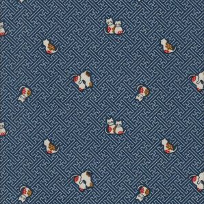 Reststück Cat Friends - Blau