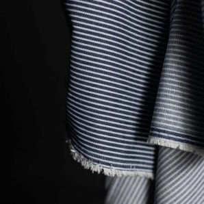 Hickory Organic Denim Medium 8oz - Denim Blue 