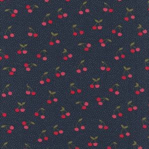 Bio Jersey Cherry - dunkelblau