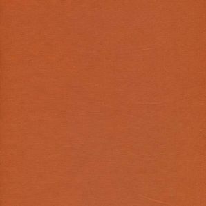Reststück Cotton Basic  - Terracotta
