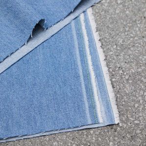 Washed Denim 8,6oz - 2.Wahl  - Lightblue