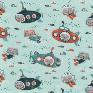 Bio Jersey Diving Cat