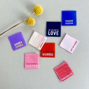 # 17 MehrEtikette Web-Etiketten Set Bunt 