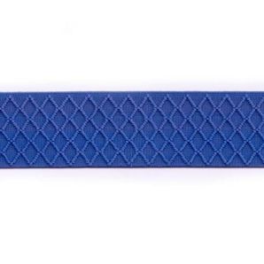 Gummiband Strukturiert 40mm - Blau