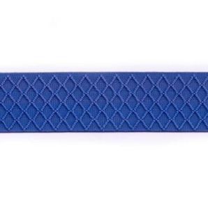 Gummiband Strukturiert 40mm - Blau