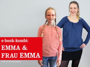 Studio Schnittreif - eBook Kombi - Shirt Emma & Frau Emma