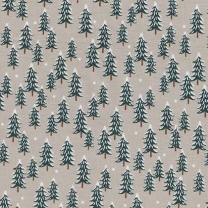 Fir Trees - Linen