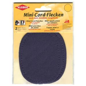 Flicken Cord Mini - Dunkelblau