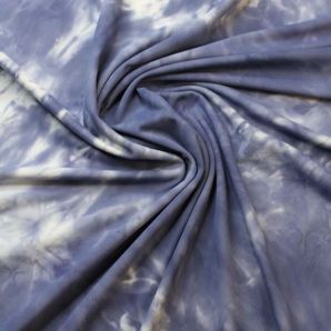 FLOW TIE-DYE Stretch Activewear - Indigo