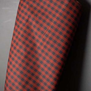 Traditional British Oilskin Gingham - Founding Red