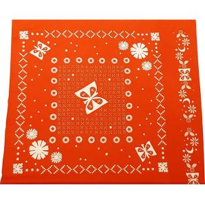 Panel Golden Hour Bandana - Wild Red