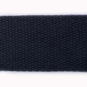Baumwoll Gurtband uni 40mm - Marine